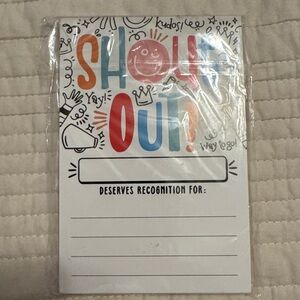 Shout Out Student Recognition 25 ct Card Set